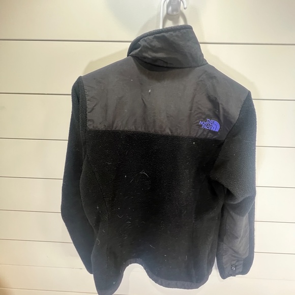 The North Face Womens Full-Zip Denali Fleece Jacket. Black & Purple size XS - Picture 6 of 6